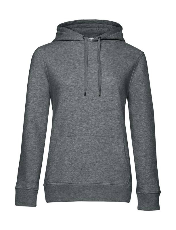 QUEEN kapuutsiga, Heather Mid Grey – B&C (1)