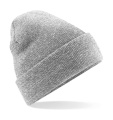 Originaal mansettidega müts, hall melanž, Heather Grey