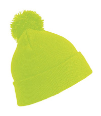 Laste pom-pom-müts, Fluorestseeruv kollane