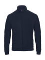 ID.206 50/50 täispikk lukuga dressipluus unisex, tumesinine, Merevägi