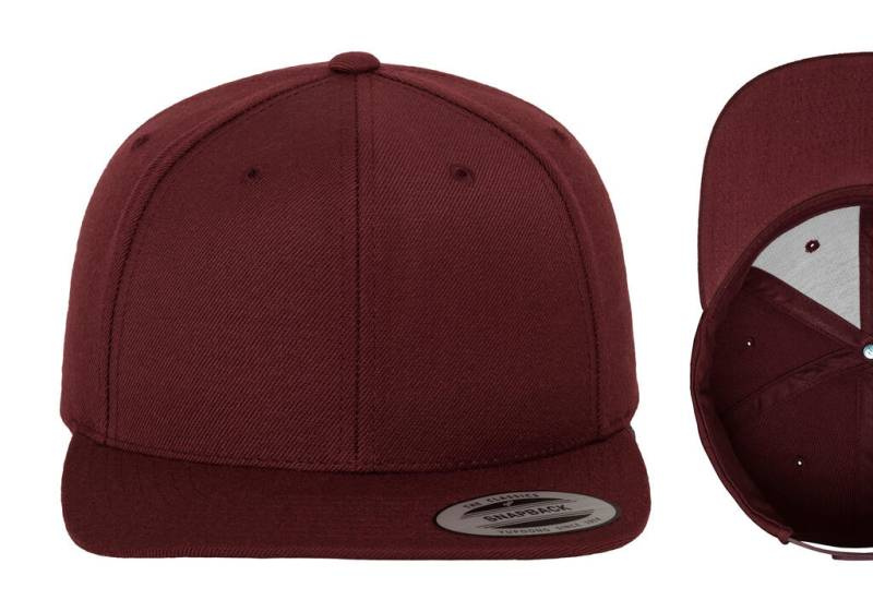 Klassikaline snapback-müts, Maroon/Maroon – Classics (1)