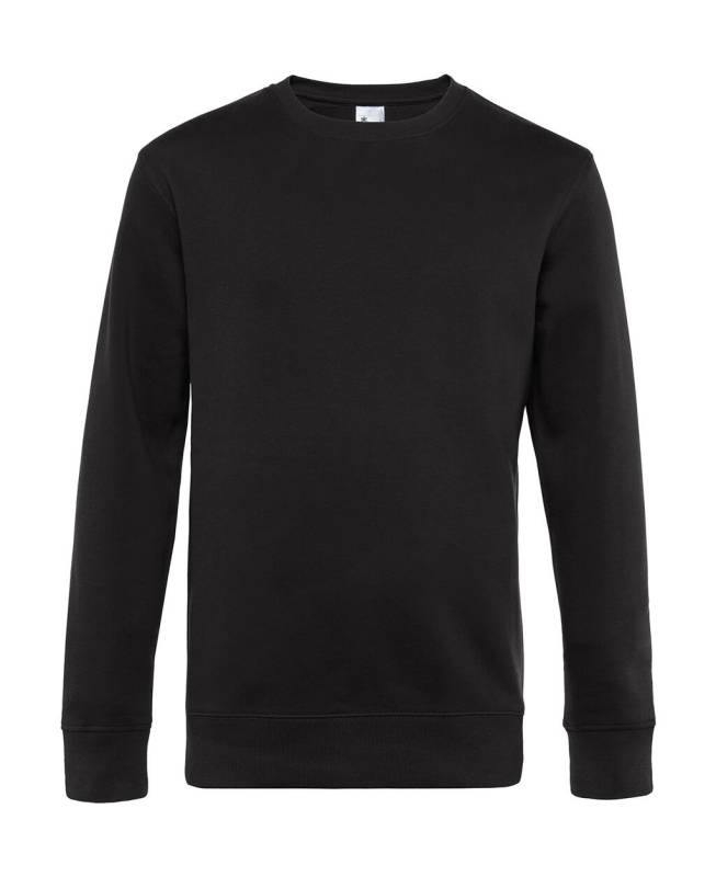 KING Crew Neck, Must puhas – B&C (1)