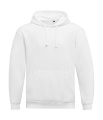 Unisex kapuutsiga dressipluus, valge