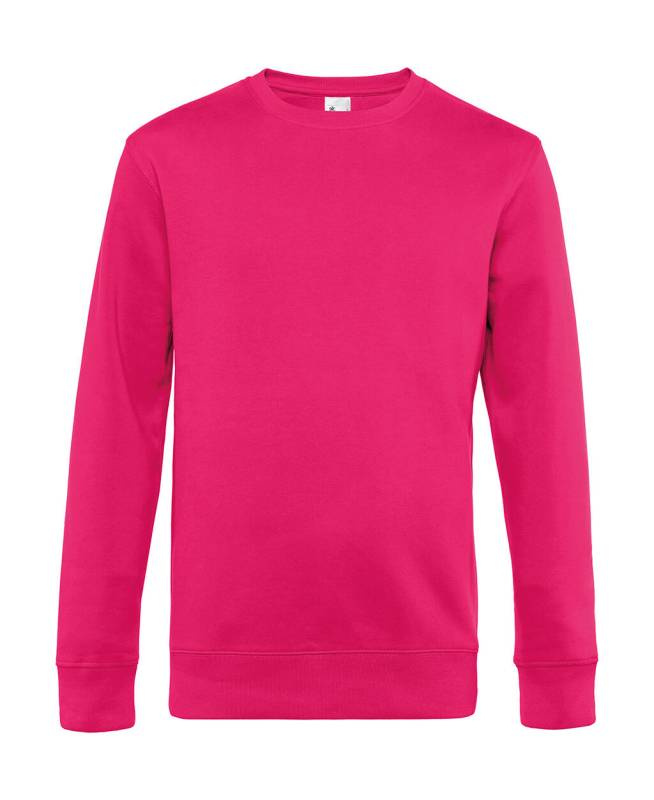 KING Crew Neck, Magenta roosa – B&C (1)