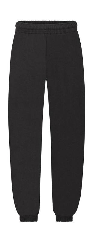 Laste klassikalised elastse mansettiga dressipüksid, must – Fruit of the Loom (1)