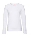 Naiste kerge raglan-dressipluus, valge