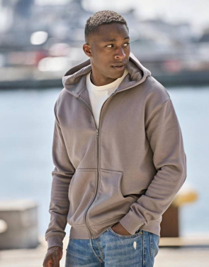 MÄRGISTAMATA kapuutsiga täispika lukuga dressipluus, Tint – Tee Jays (2)