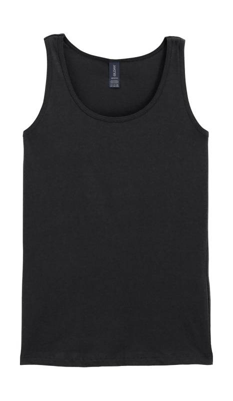 Naiste Softstyle topp, must – Gildan (1)