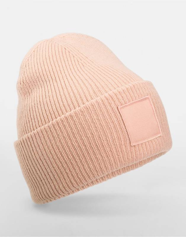 Sügava mansetiga tooniplaastriga müts, Virsik – Beechfield (1)