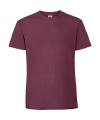 Ikooniline 195 Ringspun Premium T-särk, bordoopunane, Burgundia
