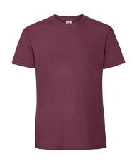 Ikooniline 195 Ringspun Premium T-särk, bordoopunane