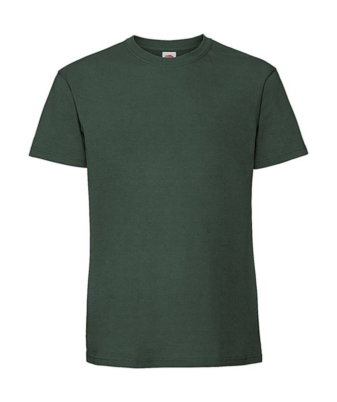 Ikooniline 195 Ringspun Premium T-särk, pudeliroheline – Fruit of the Loom (1)