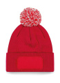 Snowstar® Patch Beanie müts, Klassikaline punane/valge