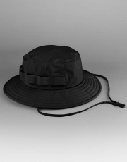 Õues seikluslik päikesemüts, must