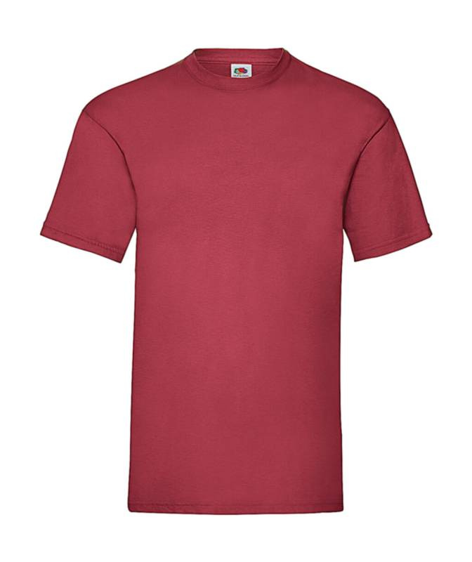 Valueweight T-särk, Telliskivipunane – Fruit of the Loom (1)