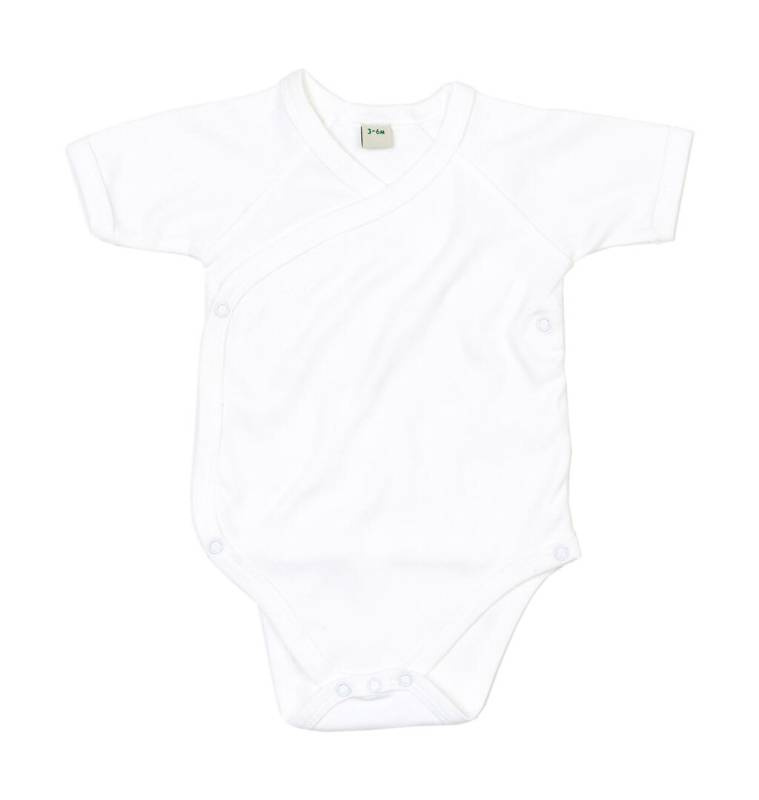 Beebi kimono body, valge – Babybugz (1)