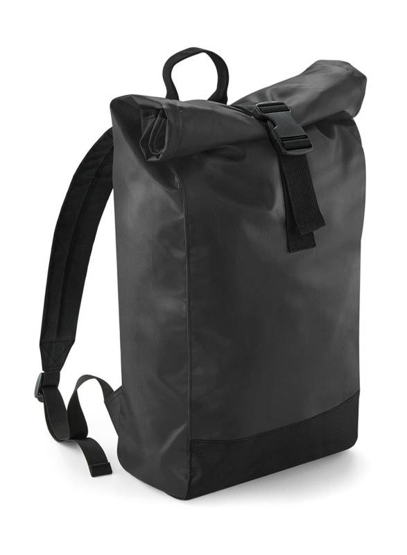 Preseningrulliga seljakott, must – Bagbase (1)