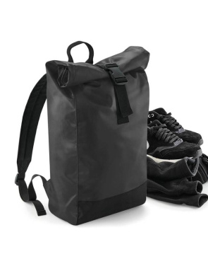 Preseningrulliga seljakott, must – Bagbase (4)