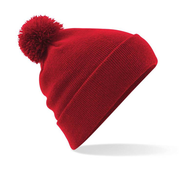 Originaal Pom Pom müts, Klassikaline punane – Beechfield (1)