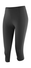 Naiste Impact Softex® Capri püksid, must