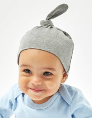 Beebi 1 sõlmega müts, punane – Babybugz (2)