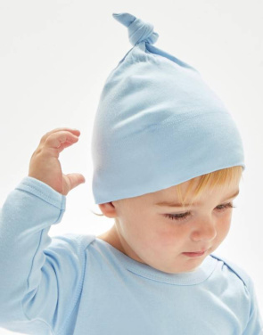 Beebi 1 sõlmega müts, punane – Babybugz (4)