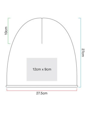 Jersey müts, hall melanž – Beechfield (4)