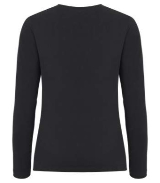 Premium L/S – T-särk (naistele), Must - Clique (2)