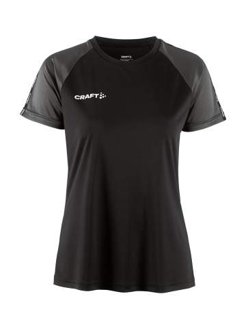 Squad Go Contrast – spordisärk (naistele), Must-Graniit - Craft (1)