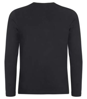 Premium L/S – T-särk, Must – Clique (2)