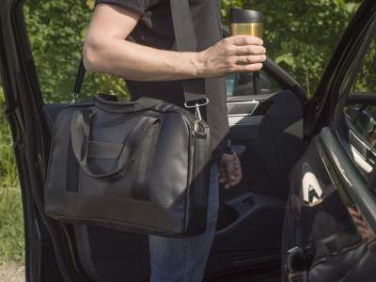 Shoulder -/computer bag, black – kott – Sagaform (4)