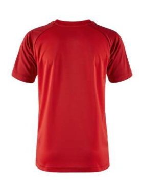 Squad Go Contrast – spordisärk (lastele), Bright Red-Express - Craft (2)