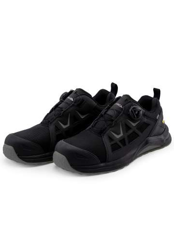 9516 ORYX WORKSHOE, LOW CUT S7S – jooksujalatsid, Must/hall – ProJob (1)