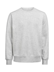 UM (OCS-RCS) Regular Fit – ümmarguse kaelusega pusa (unisex), Ash Grey Melange