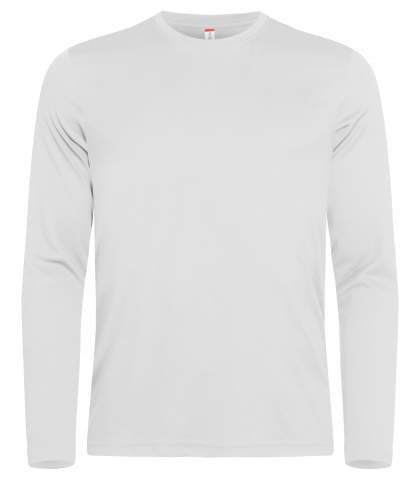 Basic Active-T L/S – T-särk, Valge - Clique (1)