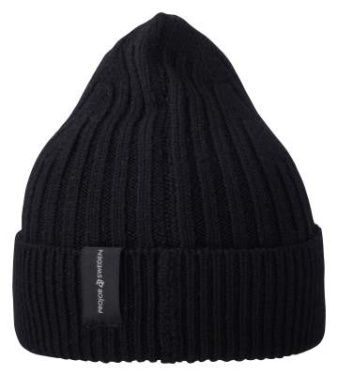9063 KNITTED – müts, Must – ProJob (2)