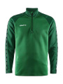 Squad 2.0 Half Zip – kampsun (meestele), Meeskond Green-Ivy