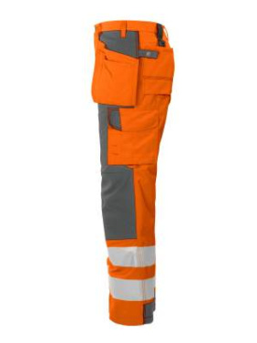 6506 – püksid, EN ISO 20471 CLASS 2, Oranž/hall - ProJob (3)