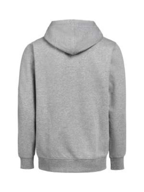 UM Hoodie (OCS-RCS) Regular Fit – täispika lukuga pusa (unisex), Hall melanž – Untagged Movement (4)