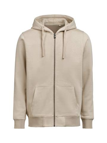 UM Hoodie (OCS-RCS) Regular Fit – täispika lukuga pusa (unisex), Latte – Untagged Movement (1)