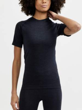 CORE Dry Active Comfort Ss – spordisärk (naistele), Must - Craft (2)