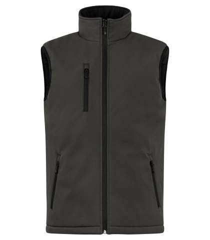 Padded Softshell – vest, Tumehall – Clique (1)