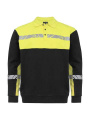 7100 POLO 9910-VIZ – pusa, Must/kollane
