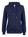 Premium OC Hoody – täispika lukuga pusa (naistele), tume merevägi