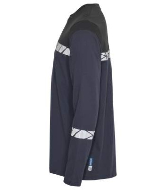 7002 LONG SLEEVE 9910-VIZ – T-särk, Merepunane/must - ProJob (3)