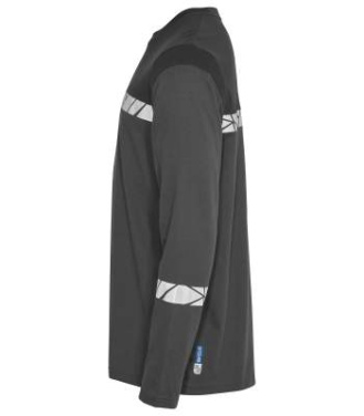 7002 LONG SLEEVE 9910-VIZ – T-särk, Hall/must - ProJob (2)
