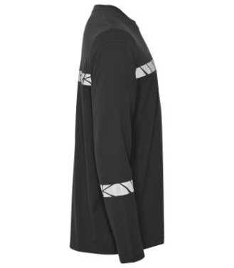 7002 LONG SLEEVE 9910-VIZ – T-särk, Must - ProJob (4)