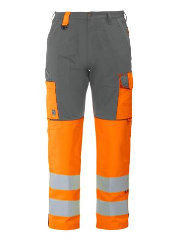 6501 – püksid, EN ISO 20471 CLASS 2, Oranž/hall - ProJob (1)