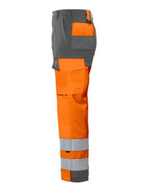6501 – püksid, EN ISO 20471 CLASS 2, Oranž/hall - ProJob (3)