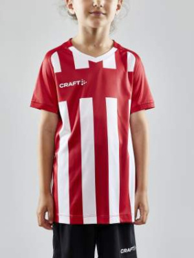 Progress 2.0 Stripe – spordisärk (lastele), Helepunane/valge - Craft (3)